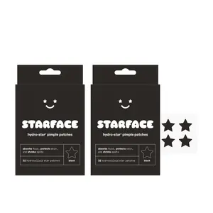 Starface Hydro-Star Black Pimple Patch 2-Pack Refill, 64ct Starface Hydro-Star Black Pimple Patch 2-Pack Refill, 64ct