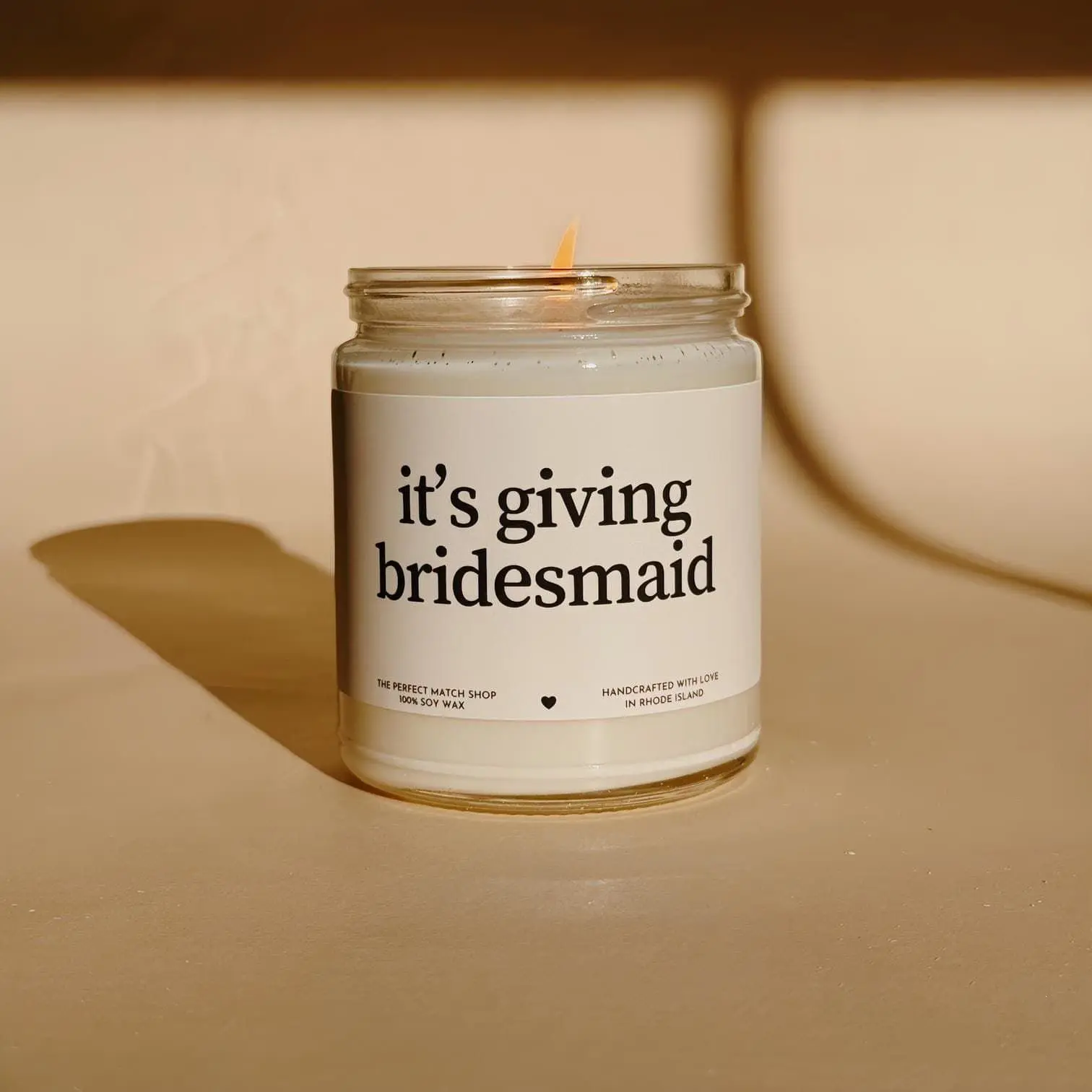 It's giving bridesmaid candle Bridesmaid Gift Bridesmaid Box bridesmaid proposal Bridal Party Gifts bridesmaid ask Wedding planning