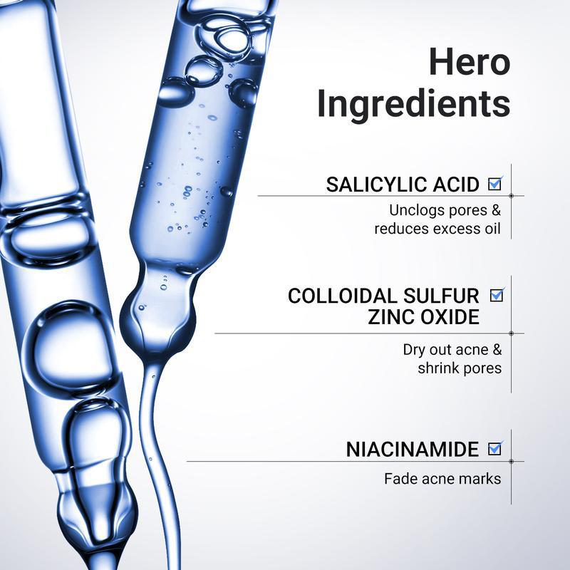 Dr.Leo 24H Acne & Pimple Treatment Drying Lotion | Salicylic Acid + Sulfur + Niacinamide | Viral Product | Inflammation Relief, Post-Blemish Care & High Pressure Pimple Relief