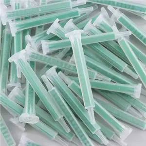 50pcs Epoxy Resin Mixing Nozzle Static Stirrer, Ab Glue Gun Dual Component Liquid Mixer, Adhesive Mixing Tube Syringe