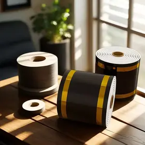 Self-Adhesive Baseboard Molding, Glossy Finish, Waterproof Oilproof PVC Soft Plastic, Wall Corner Decoration, Durable Pattern