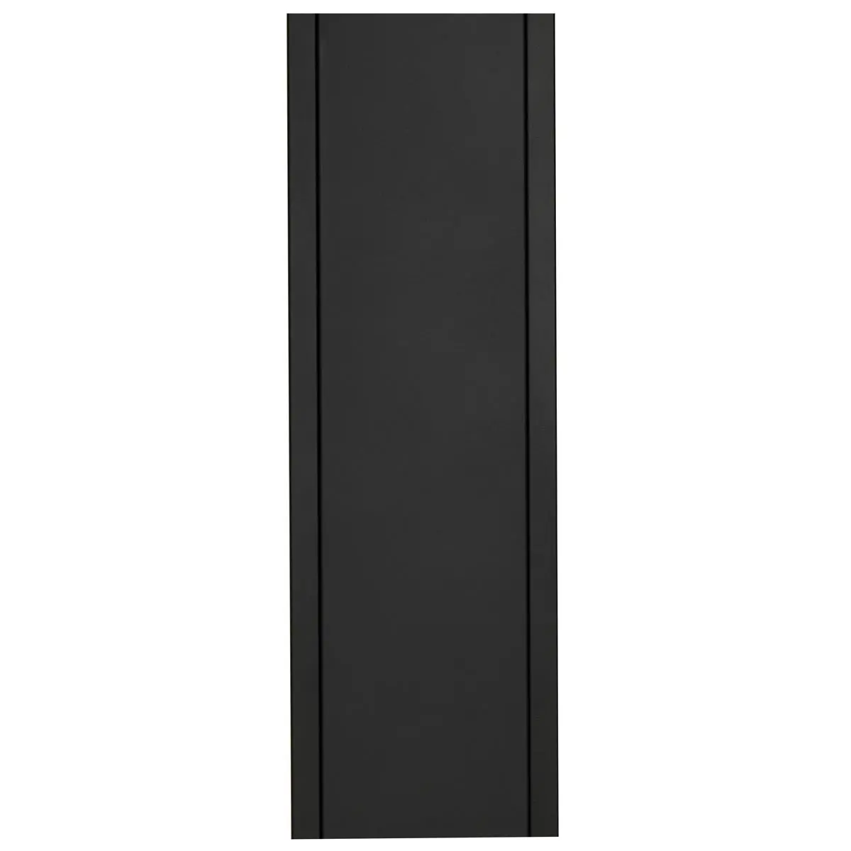 212 MAIN QualArc Allux Series 4-in Galvanized Steel Mailbox Stand & Post, Black, Direct Bury, Outdoor, 9 lbs, Holds Allux Wall and Post Mount Mailboxes