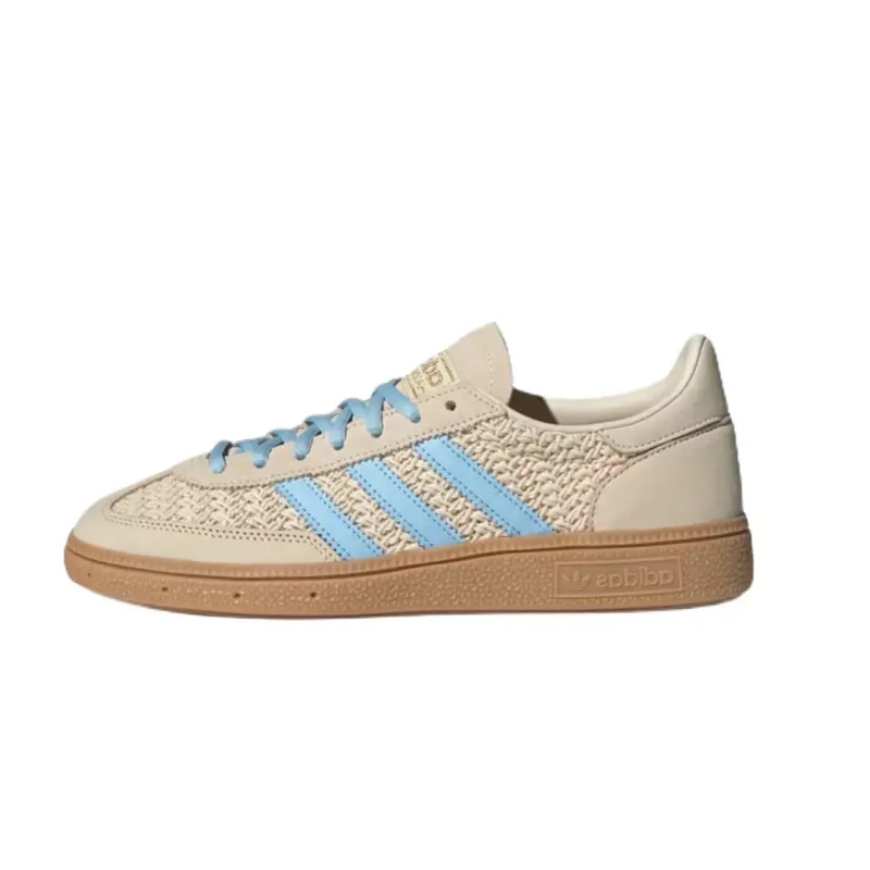 Adidas Handball Spezial Crochet Pack Sand Strata Women’s Athletic Trainers, Casual Sports Shoes, Sports Footwear, Comfortable Sneaker Shoe