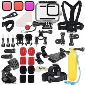 Factory Sell 84 in 1 Photos and Video Action & Sports Camera Accessory for Gopro Sony Dji Canon