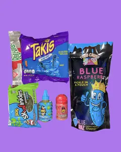 Blue Raspberry Sour Pickle Kit