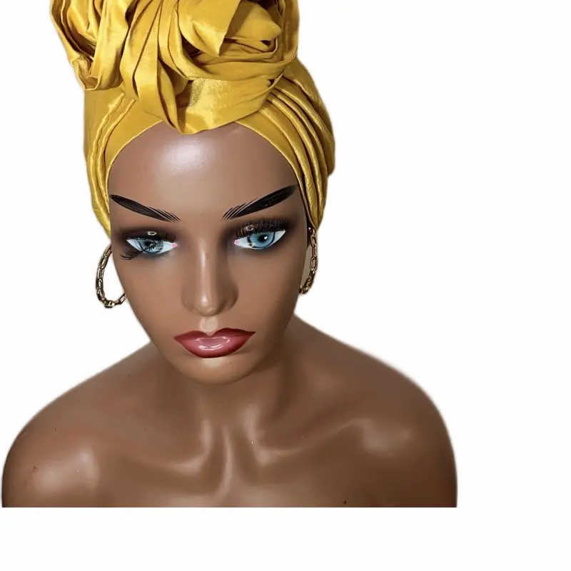 Rose turban cap