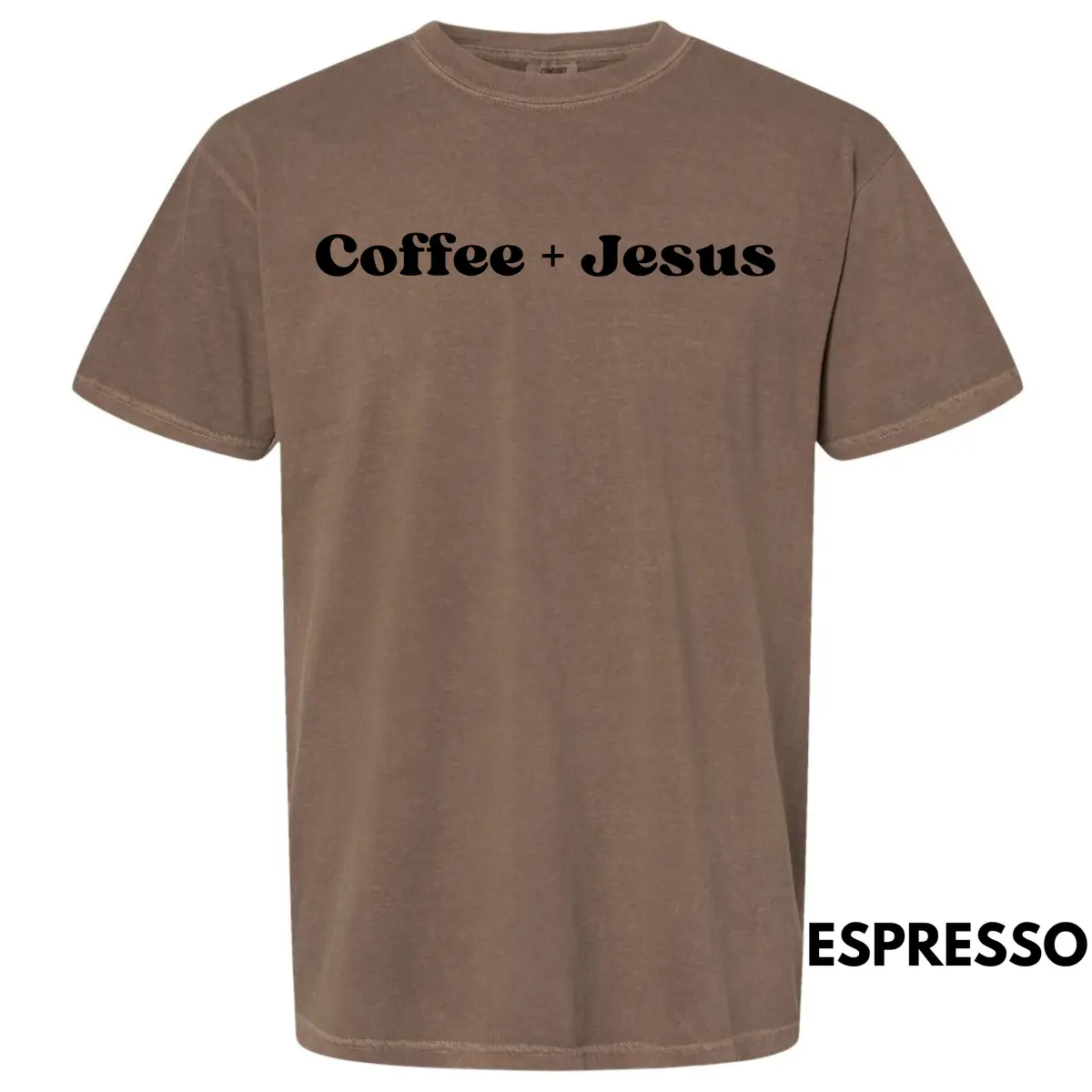 Coffee & Jesus Comfort Colors T-Shirt 'NLB'