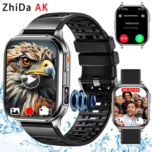 ZhiDa AK's new 2026 smartwatch is equipped with a 30W camera that can take photos, record audio, and video. It features local music storage, HD calling, DIY video dial, sports, caller ID, pedometer, alarm clock, and men's and women's holiday gifts