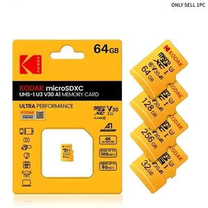 Kodak Genuine 90MB/s High-Speed MicroSD Memory Card, 32/64/128GB Microsdxc Storage, Photography, Computer, Phone, Multiple Colors Available