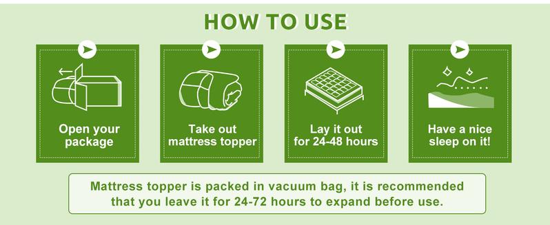 Shilucheng Mattress Topper - Extra Thick Soft Mattress Protector Down Alternative Fill, Mattress Pad Cover Cotton Top with 8-21" Deep Pocket, Machine Washable and Comfortable