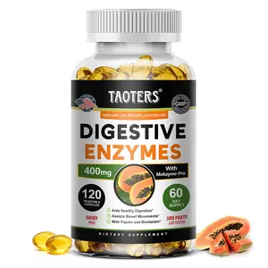 Taoters Digestive Enzyme Health Supplement, Supports Digestive Health, 120 capsules