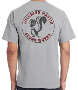 Skunk Works Logo - Unisex Heavy Cotton Tee T-Shirt