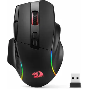 M925 PRO  Gaming , 26,000 Max DPI Optical RGB Gaming Mice with 10 Programmable Buttons,   Grip Build, Software Supports DIY Keybinds & DPI, Black