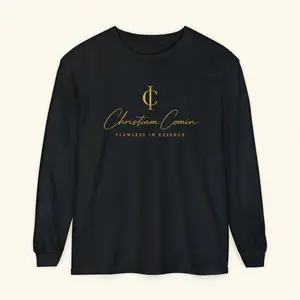 Midnight Script Long Sleeve
