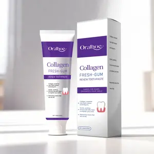 Collagen Toothpaste, Clean Teeth Fresh Breath, Whitening Effect, Strengthen Enamel, Shine Daily Dental Care, Oral Hygiene Essentials