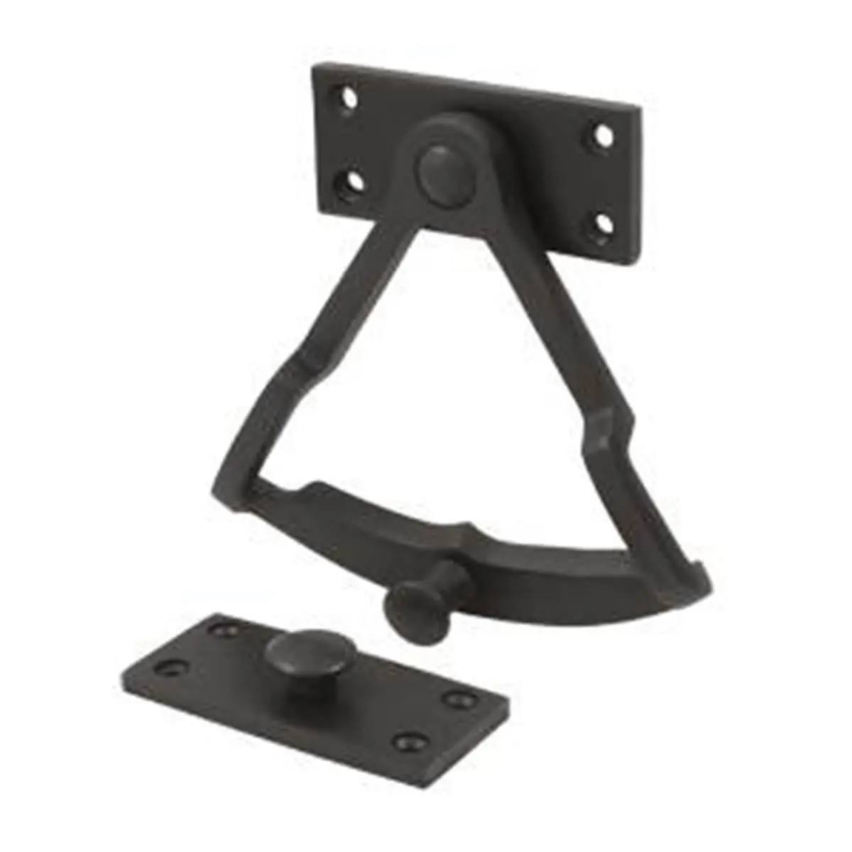 Deltana Dutch Door Quadrant Hinges - Oil Rubbed Bronze Solid Brass, Weatherproof, Adds Security, Kitchen Home Improvement Hardware, Limited 1-Year Mechanical