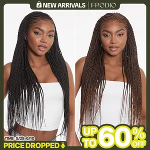 [New Arrival] Frodio Veralux™ Fiber Two-Strand Twist Braided Wig 13x5 Frontal Lace Wig with Baby Hair | Beginner Friendly #summervibes