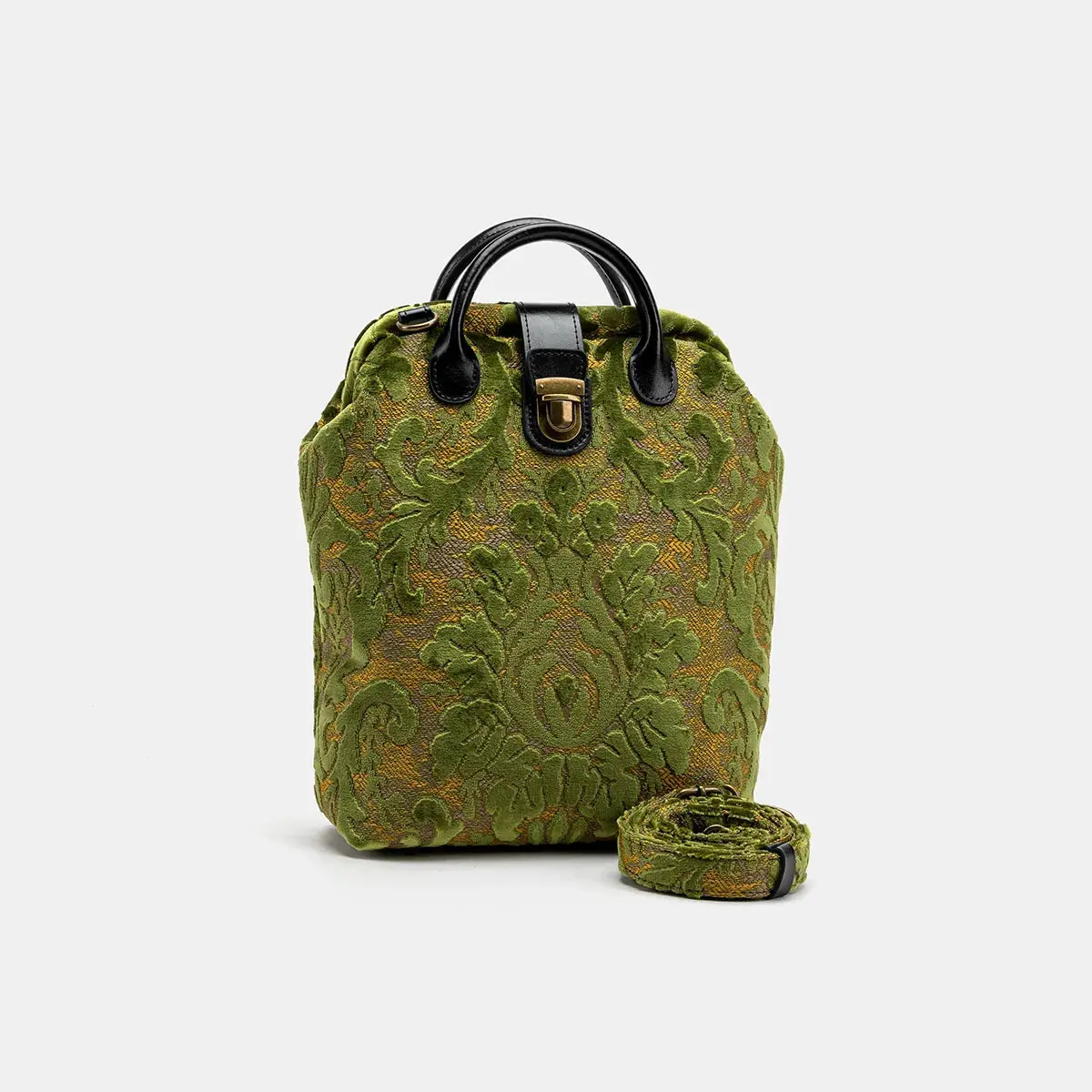 Burnout Velvet Fern Green Everyday Backpack