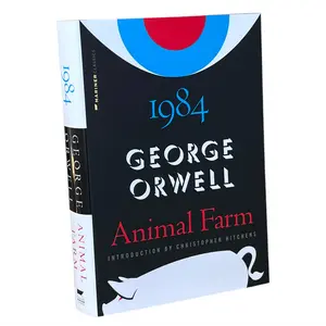 GEORGE ORWELL 1984 Nineteen Eighty-Four & Animal Farm (2 in 1) - Hardcover