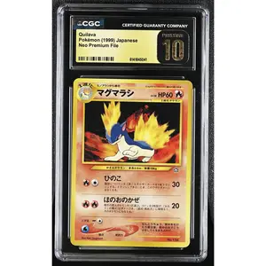 1999 Neo Premium File Quilava CGC PRISTINE 10