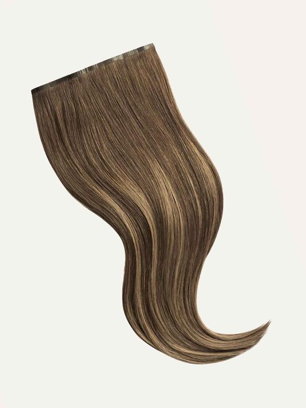 20" Seamless Ash Brown Balayage Clip-Ins (180g)