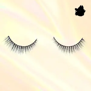 Rue Short Natural 11mm Glue-on Lashes for a Flawless Look