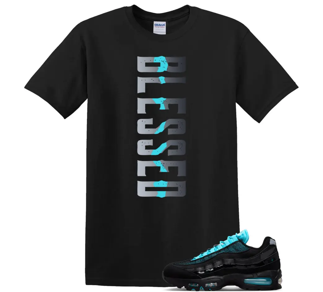 Blessed Shirt To Match Max 95 Big Bubble Scorpion Gamma Blue, Cotton Unisex Graphic T-Shirt, Back To School Outfit