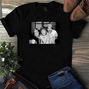 El Chavo Del Ocho - Don Ramn - Quico - Chaves - Seu Madruga - Black And White - El Chavo Del 8 T-Shirt