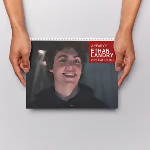 Ethan Landry 2026 Calendar, Scream 6 Movie, Gift for Horror Fan