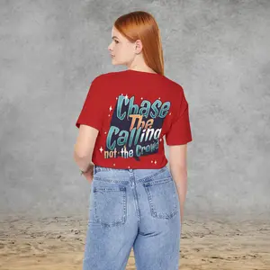 Chase the Calling Unisex Tee, Christian Themed Shirt for Men and Women, Inspirational T-shirt, Religious Graphic Top, Faith Apparel,