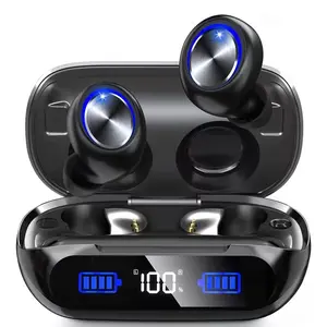 Wireless Earbuds 200Hrs Playtime HD Calls & ENC Noise Cancelling Mic,Sport Earbuds with 1400mAh Charging Case,Triple Noise Cancellation,Stereo Deep Bass for Running Workout Gym,Wireless Earbuds Noise Cancelling,Gym Audio Gear,Modern Design,Durable Plastic