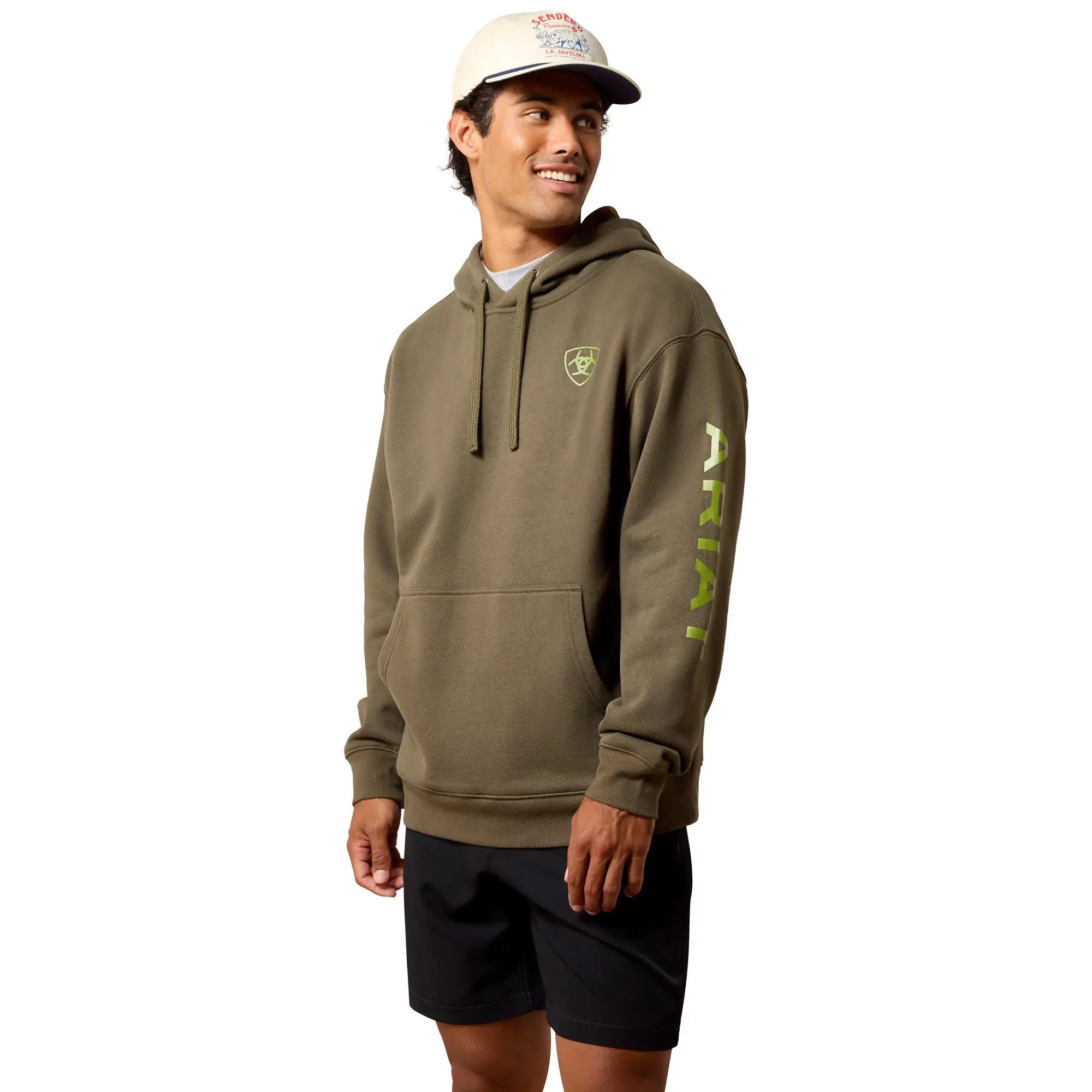 Ariat Men's Grape Leaf Logo Hoodie 10081922