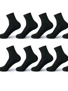 Men Women Mid-Calf Socks, Comfortable Breathable Design, Ideal for Casual & Sports Wear, All-Season Versatile Footwear, Athletic Socks