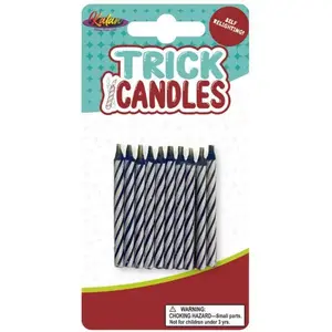 Magic Relighting Candles - colors vary