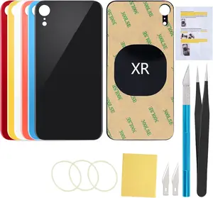 Replacement Rear Screen Glass  Cover Compatible with  XR 6.1-Inches  Carriers (Black)