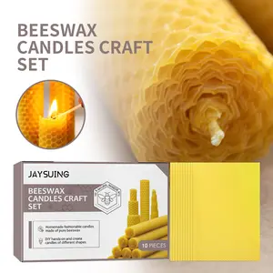 Diy Decoration Christmas creative beehive candle pure beeswax roll wax sheet ingredients Decorating Gift