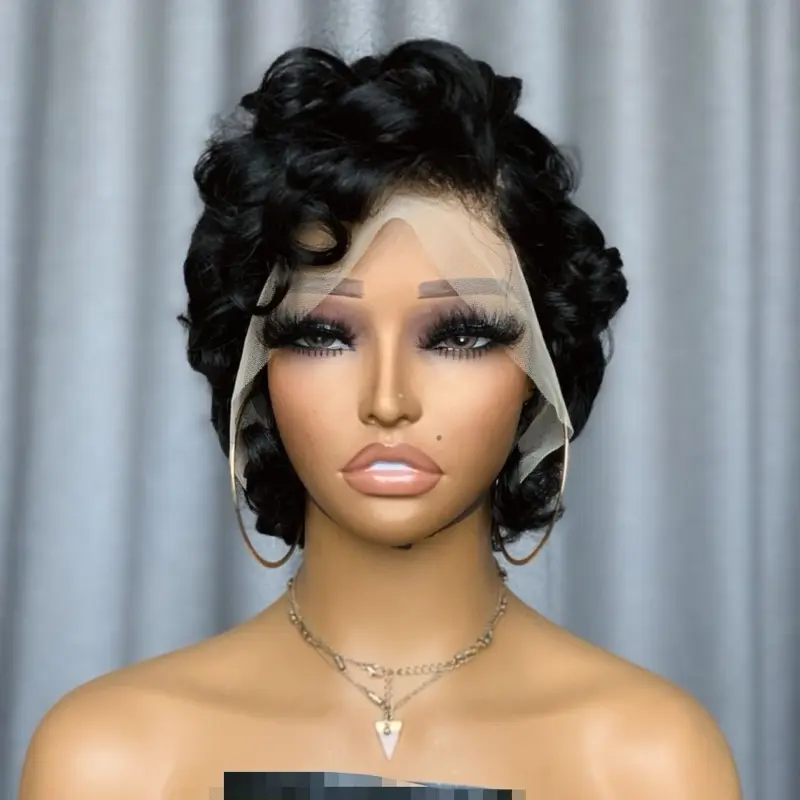 Pixie cut 13*4  lace Vietman