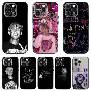 Lil Peep Star Phone Cases For iPhone 17 Promax Pro Air 16 Plus 15 14 13 12 11 Black Soft Shockproof Protective Cover