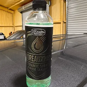 HydreauxRinse Ceramic Coating - Waterless Car Wash & Wax - Car Wax Polish Spray - Hydrophobic Top Coat - Polish & Polymer Paint Sealant Protection glass decontamination ceramic car coating spray