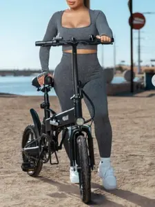 GlareWheel 16'' Folding Electric City Bike X3