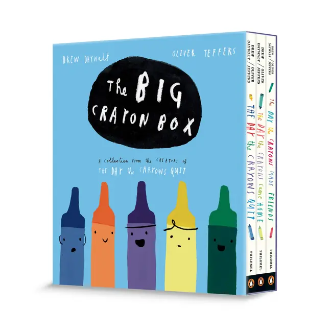 The Big Crayon Box by Drew Daywalt (Hardcover)