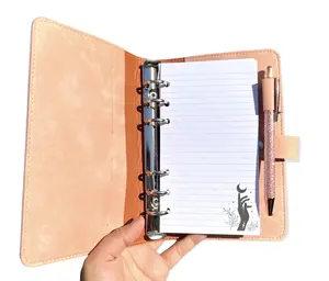 Hand Moon A6 Lined paper, a6 refill paper, Cute paper