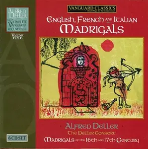 Alfred Deller - Madrigals: Complete Deller 5  [COMPACT DISC - CD] Boxed Set