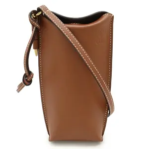 Pre-owned Loewe Calfskin Shoulder Bags Gate Pocket Shoulder Bag