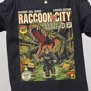Retro Raccoon City Visit Resident Evil Shirt, Visit Raccoon City Quarantine Zone Shirt
