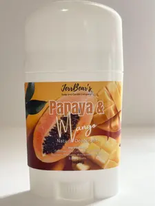 JerrBear's Natural Deodorant - 100% Natural Formula - Suitable for All Skin Types - Ideal for Daily Use Moisturizing Moisture