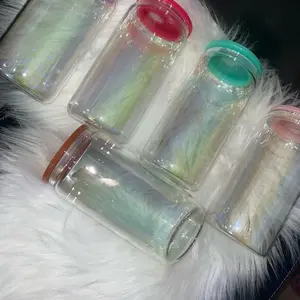 Glass cup with wrap live claim