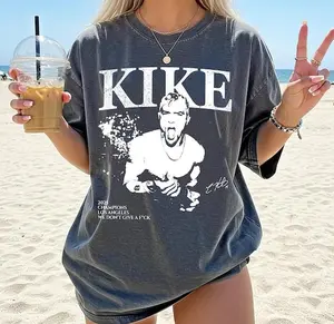 Comfort Colors Kike Funny Meme Los Angeles Baseball T-Shirt, Los Angeles Retro Rap Tee, Baseball Shirt, Vintage Los Angeles Fans Shirt