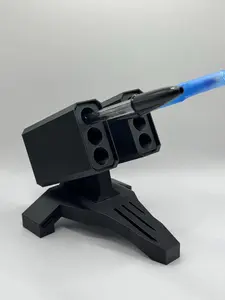Missile Launcher Pen Holder: Gamer Desk Organizer