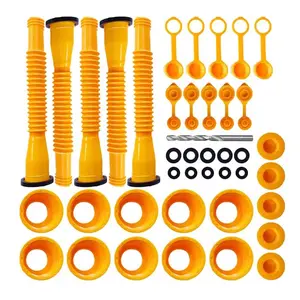 Gas Can Spout Replacement Kit, Upgraded Replacement Gas Can Spout with Flexible Nozzle, Universal Anti-spill Gas Can Nozzle Replacement, Car Accessories, Automotive Repair Kit